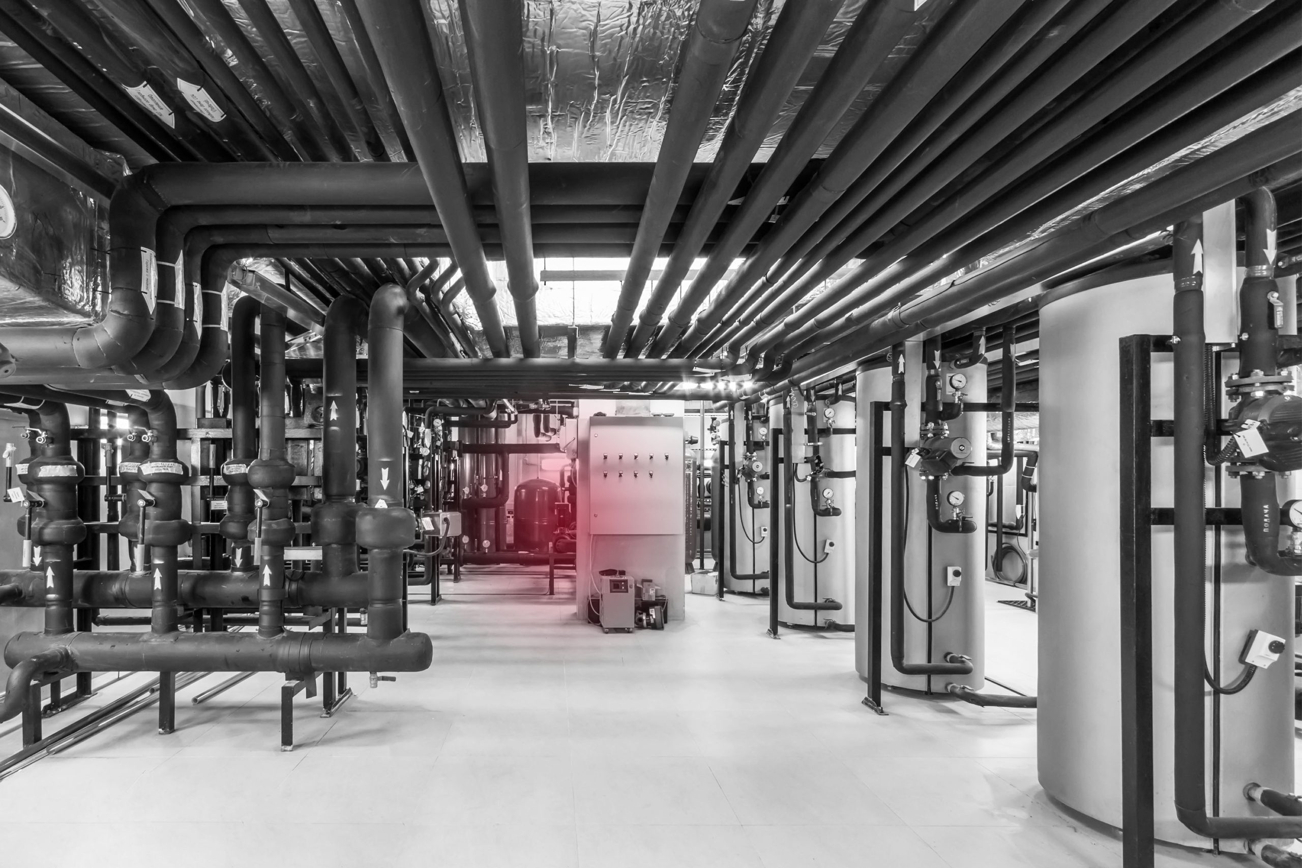 Heating System of the building. Efficient Water Treatment